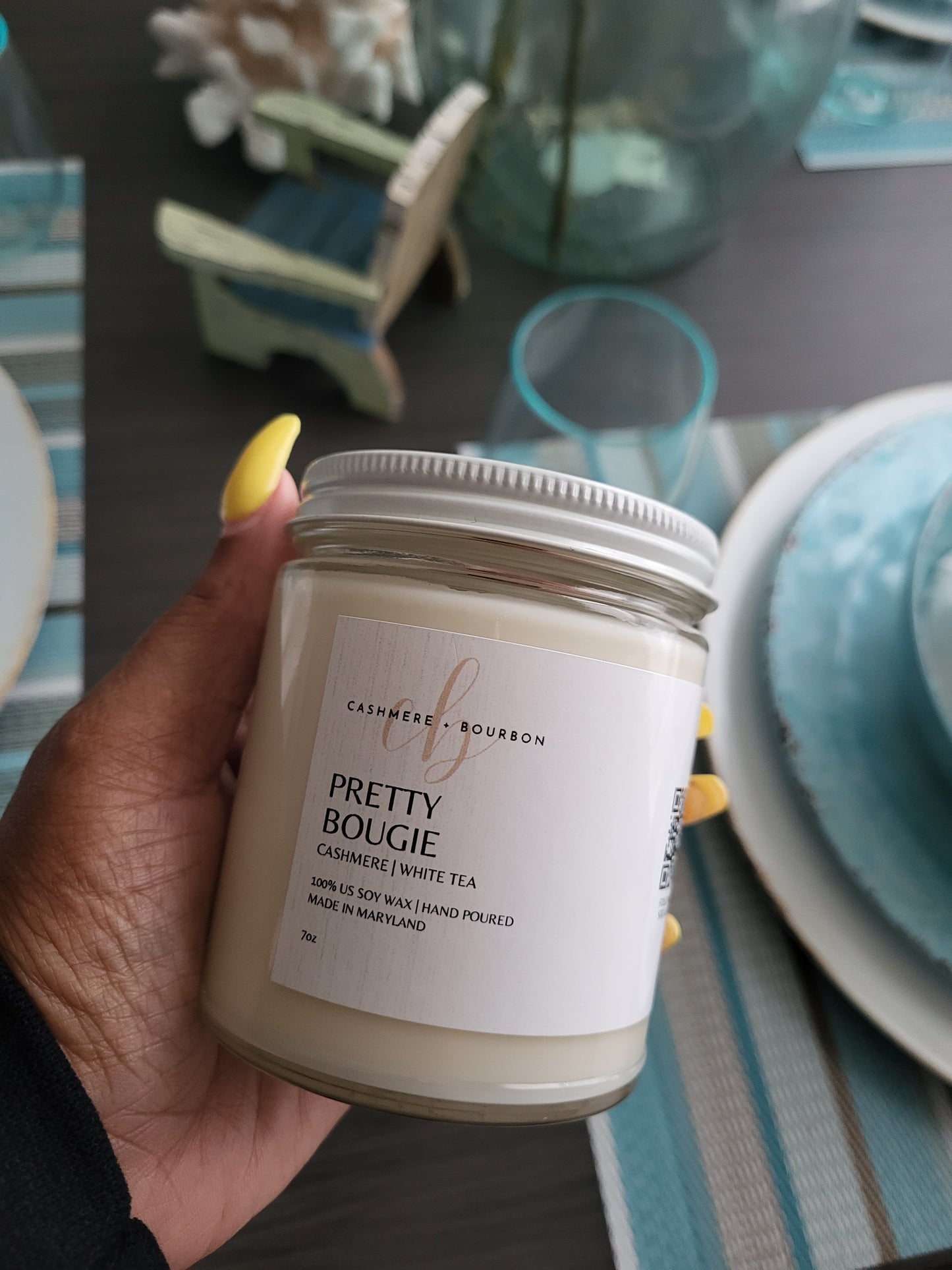 Pretty Bougie | White Tea+Cashmere